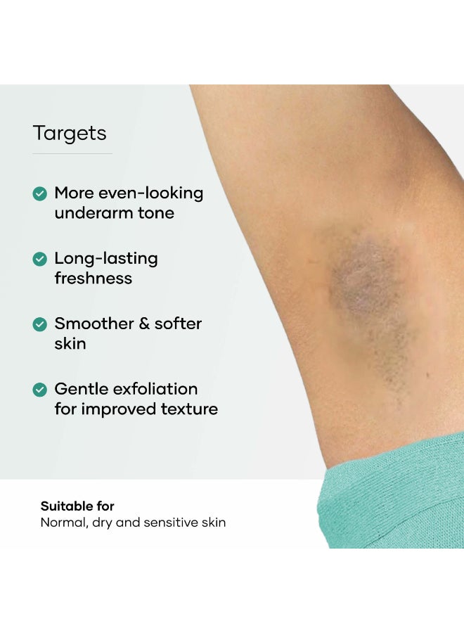 Cureskin Under Arm Brightening Cream Mask with Lactic Acid, Glycolic Acid & Malic Acid | Dark Underarms & Hyperpigmentation | Under Arm Dark Removing Cream, 50 g (Pack of 1) - Image 3